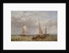 Fishing Boats at Sea by Abraham Hulk