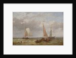 Fishing Boats at Sea by Abraham Hulk