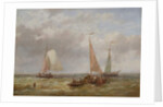 Fishing Boats at Sea by Abraham Hulk