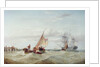 An East Indiaman and other Shipping off the Coast by Henry Redmore