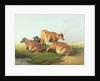 Cattle in a Landscape by Thomas Sidney Cooper