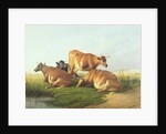Cattle in a Landscape by Thomas Sidney Cooper