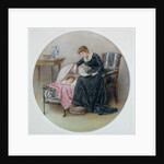 A Goodnight Story by George Goodwin Kilburne