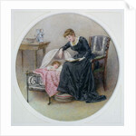 A Goodnight Story by George Goodwin Kilburne