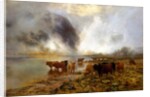 A Highland Loch, 1899 by Louis Bosworth Hurt