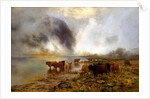 A Highland Loch, 1899 by Louis Bosworth Hurt