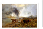 A Highland Loch, 1899 by Louis Bosworth Hurt