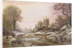 Worcester from the South West in the Snow, c.1875 by Charles Leaver