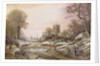 Worcester from the South West in the Snow, c.1875 by Charles Leaver