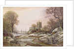 Worcester from the South West in the Snow, c.1875 by Charles Leaver