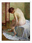 The Bather by Theo van Rysselberghe