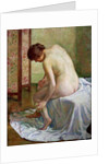 The Bather by Theo van Rysselberghe