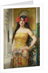 The Oriental Woman by Leon Francois Comerre