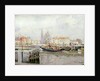 SS. Petrus en Pauluskerk and the Vissers Quay in Ostend by Paul Mathieu