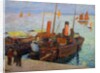 Boats in the Bay of St. Malo, c.1910 by Henri Jean Guillaume Martin