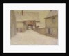 Snow, the Old Village, Gerberoy, 1902 by Henri Eugene Augustin Le Sidaner
