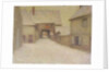 Snow, the Old Village, Gerberoy, 1902 by Henri Eugene Augustin Le Sidaner