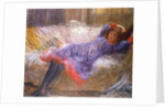 Girl Reclining on Sofa by Philip Wilson Steer