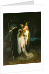 Wotan Bidding Farewell to Brunhilde, 1908 by Ferdinand Leeke