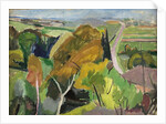 Autumn landscape, Lot et Garonne, c.1930 by Mildred Bendall