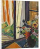 Flowers before a window, c.1930 by Mildred Bendall