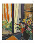 Flowers before a window, c.1930 by Mildred Bendall