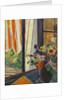 Flowers before a window, c.1930 by Mildred Bendall