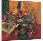 Lupins and tulips, c.1925 by Mildred Bendall