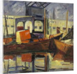 The harbour of Bordeaux, c.1945 by Mildred Bendall