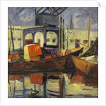 The harbour of Bordeaux, c.1945 by Mildred Bendall