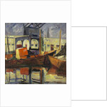 The harbour of Bordeaux, c.1945 by Mildred Bendall