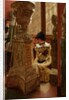 In The Louvre, 1883-5 by James Jacques Joseph Tissot