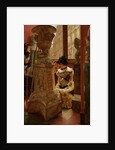In The Louvre, 1883-5 by James Jacques Joseph Tissot