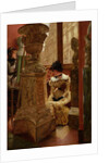 In The Louvre, 1883-5 by James Jacques Joseph Tissot