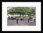 Promenade on a Sunday afternoon, Paris by Jean Beraud
