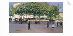 Promenade on a Sunday afternoon, Paris by Jean Beraud