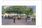 Promenade on a Sunday afternoon, Paris by Jean Beraud