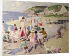 Beach Scene, c.1925 by Ernest Procter