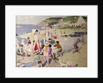 Beach Scene, c.1925 by Ernest Procter