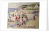 Beach Scene, c.1925 by Ernest Procter