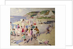 Beach Scene, c.1925 by Ernest Procter