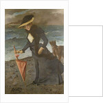 On The Sea Shore, 1891 by Alfred Emile Stevens