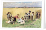 The Route to School by Emile Claus
