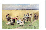 The Route to School by Emile Claus