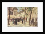 The Market Place, Quimperle, Brittany by Terrick Williams