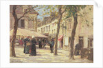 The Market Place, Quimperle, Brittany by Terrick Williams