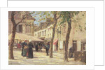 The Market Place, Quimperle, Brittany by Terrick Williams