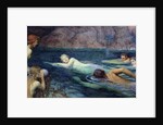 A Race with Mermaids and Tritons, 1895 by Collier Twentyman Smithers