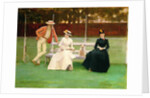 The Tennis Match by John Lavery