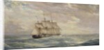 British Ship on the High Seas, 1876 by Isaac Walter Jenner